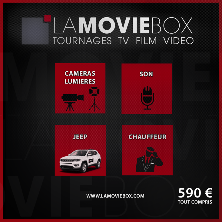 La Movie Box | Tournage TV Film Vidéo